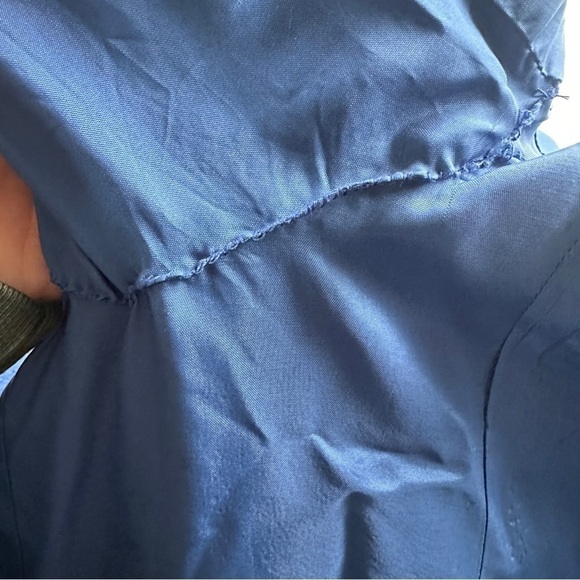 Vintage Carlisle Boiled Wool Jacket in Blue Size US 10 - Picture 7 of 8